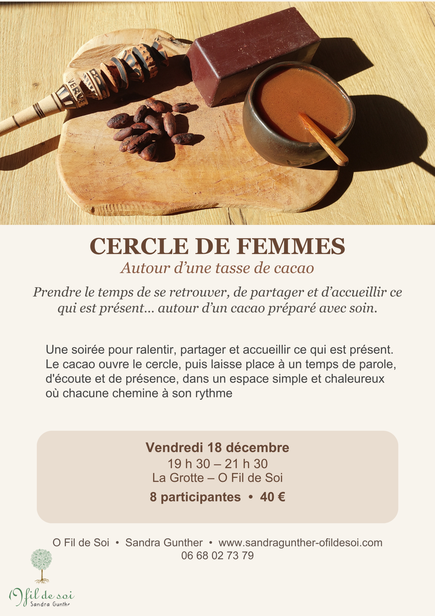 o fil de soi cercle femmes cacao.pptx